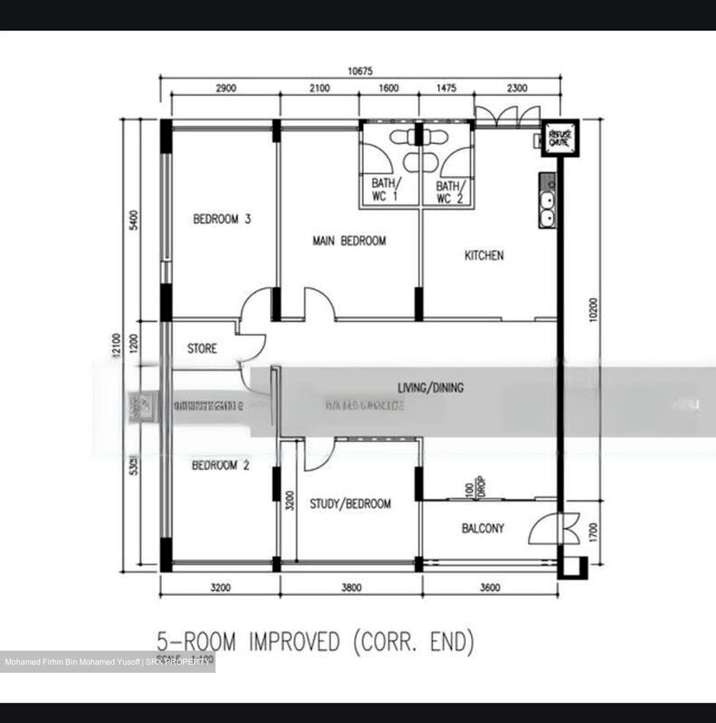 Blk 410 Yishun Ring Road (Yishun), HDB 5 Rooms #485459331